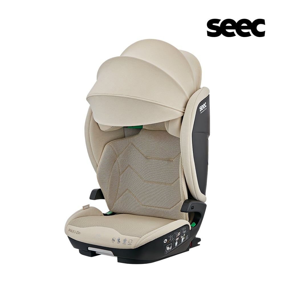 Ghế Ngồi Ô Tô Booster SEEC Max I-Zin 2 Junior Màu Beige