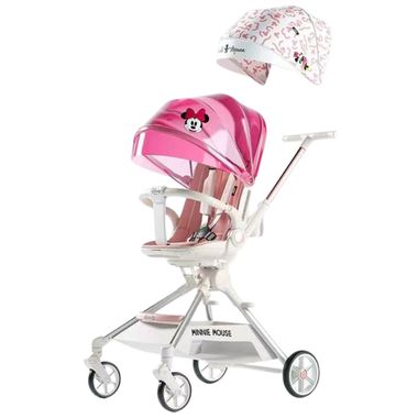 Xe Đẩy Gấp Gọn 2 Chiều Vinng Q7 Chuột Minnie Hồng: Lựa Chọn Thời Trang Và An Toàn Cho Bé