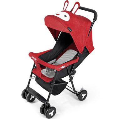 Xe Đẩy Gấp Gọn Seebaby QQ2-1 Tai Thỏ Màu Đỏ Tiện Lợi Cho Bé