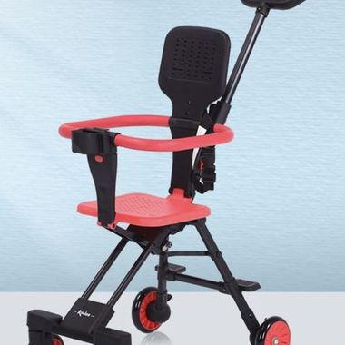 Xe Đẩy Siêu Nhẹ Một Chiều Kinlee S-888 Đỏ: Lựa Chọn Gấp Gọn Tiện Lợi Cho Chuyến Du Lịch Của Bé